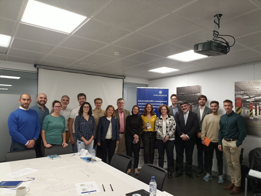 Group picture of the attendees of the Madrid case study workshop in October 2023.